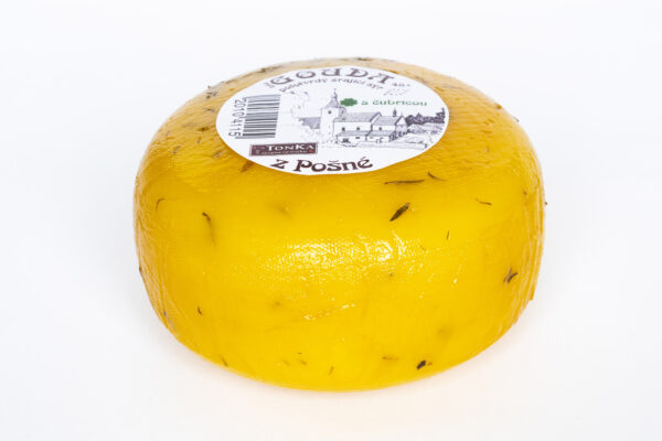 Sýr Gouda přírodní BIO kvalita – Tonka – sýrárna na statku Sýr Gouda s čubricou