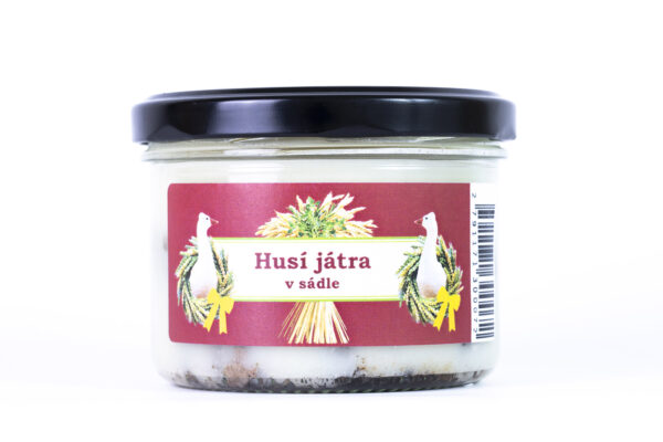 Husí játra v sádle